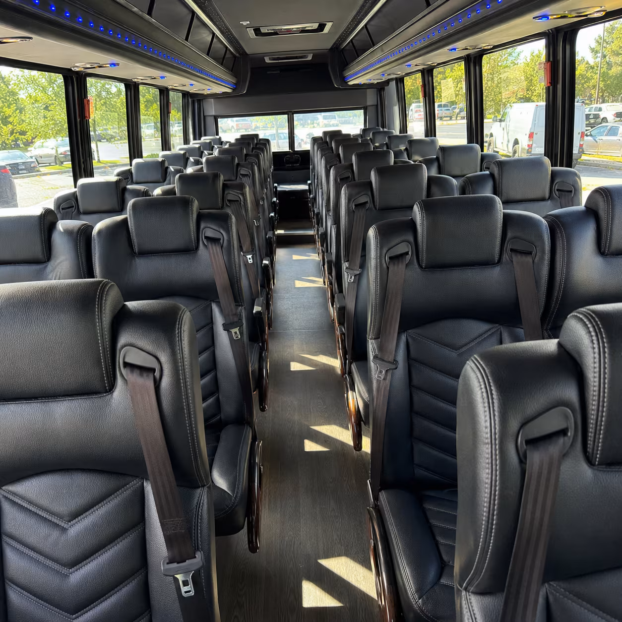 buffalo employee transportation onboard seating