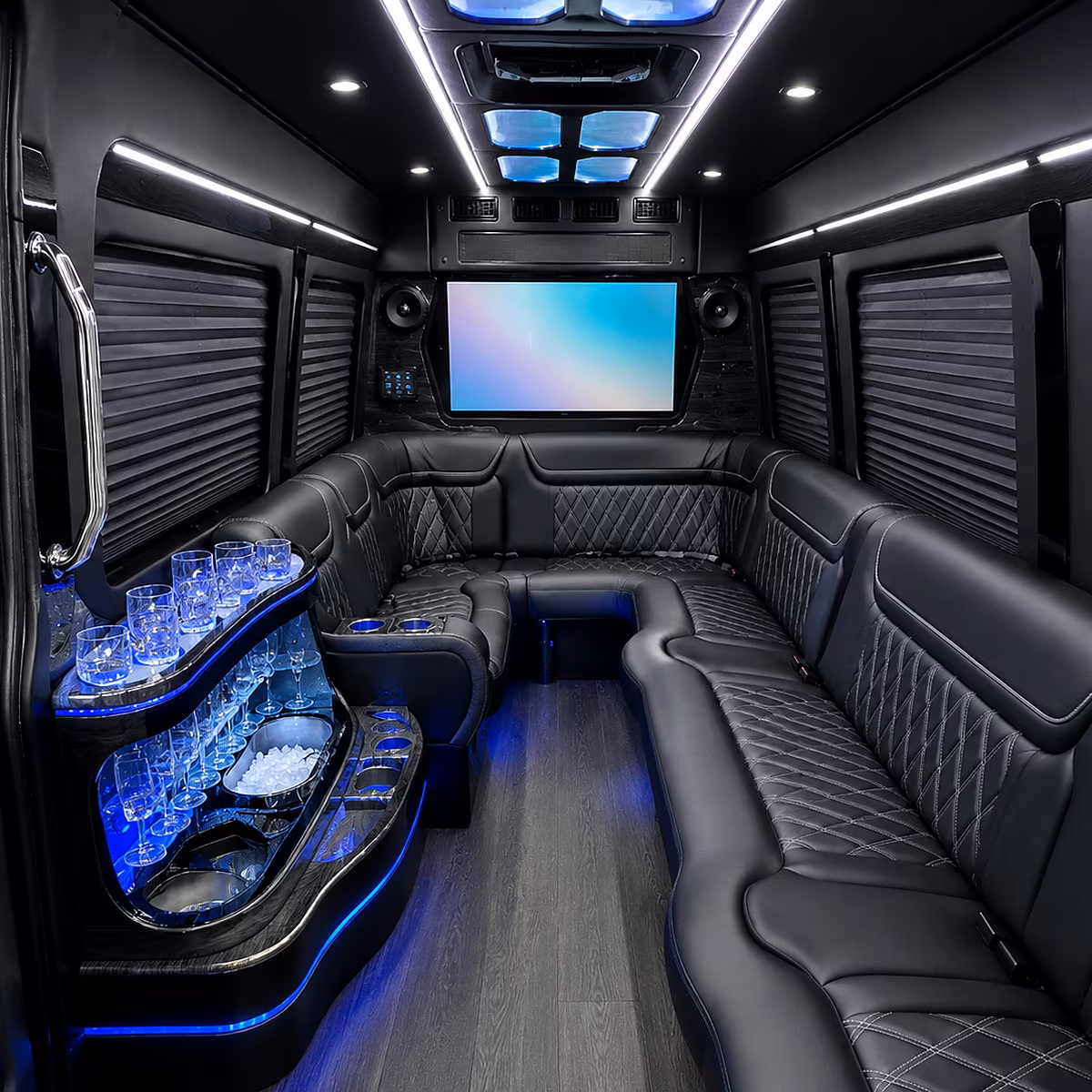 buffalo party bus rentals inside