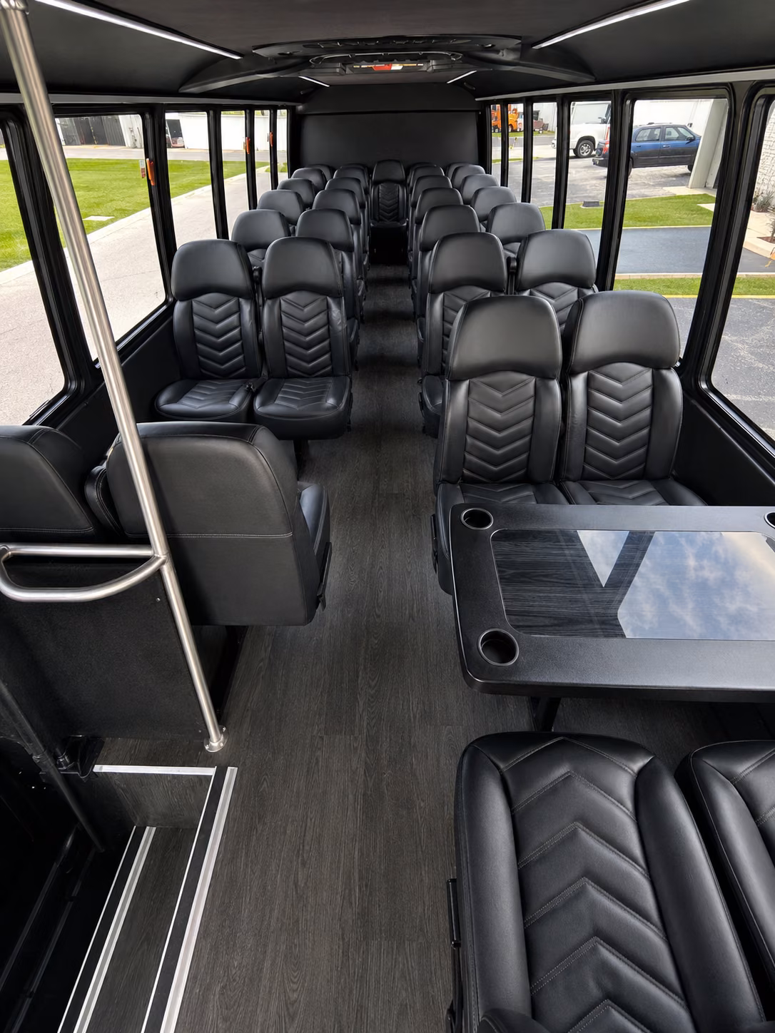 buffalo private event transportation onboard seating