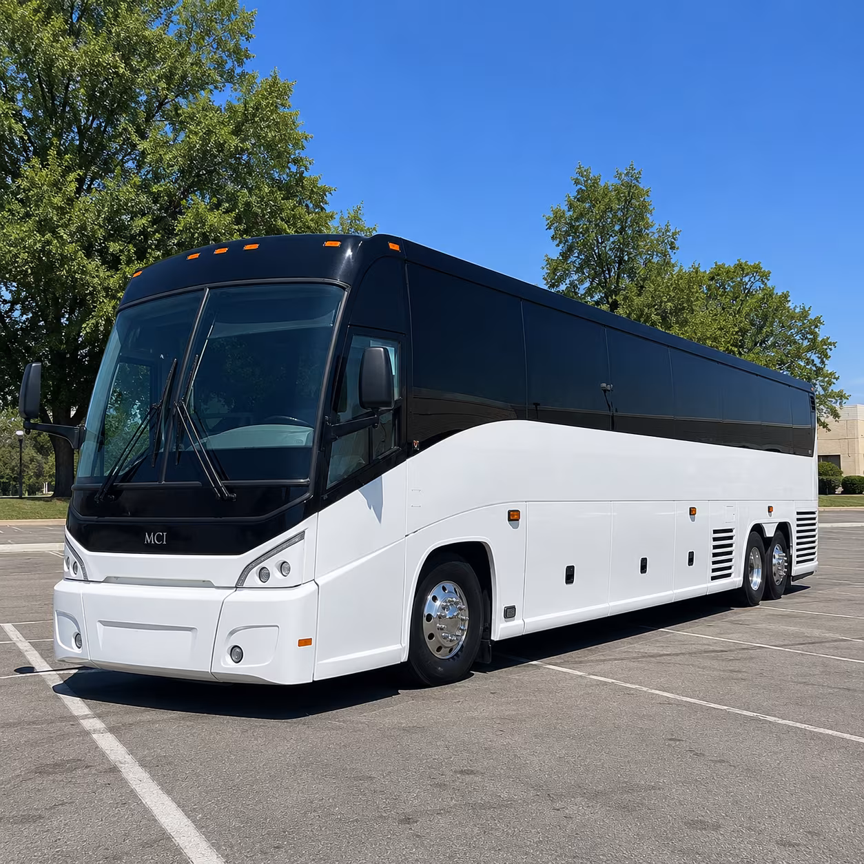 employee commuter shuttles between downtown and suburban office parks